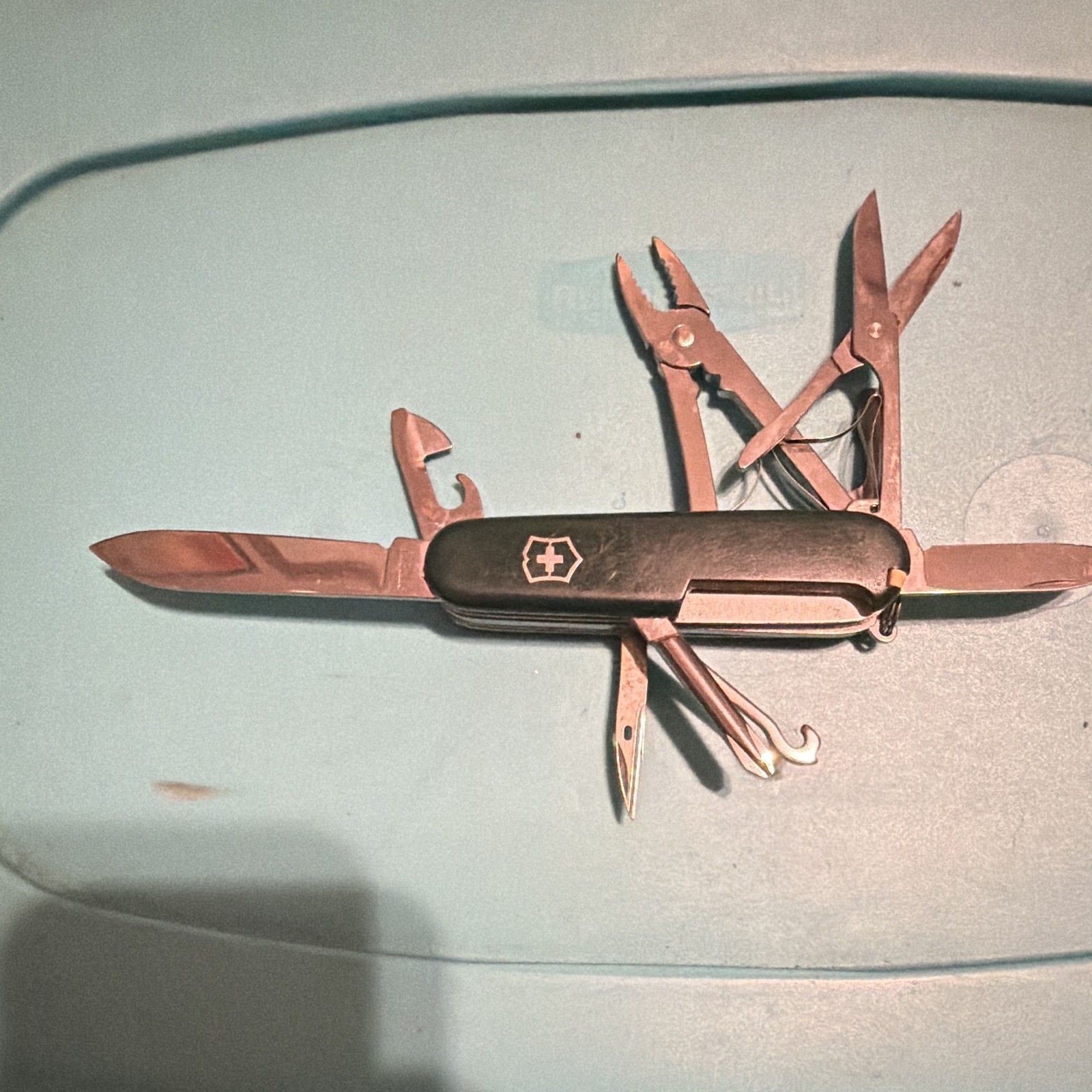 Victorinox Swiss Army Knife Multi-Tool w/ Pliers Scissors Openers Black