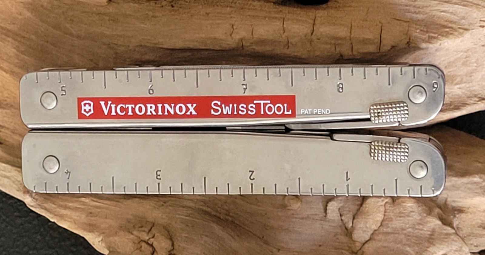 Victorinox SwissTool CS Plus 53946 Multi-Tool w/ Leather Pouch Bit Kit Box EUC
