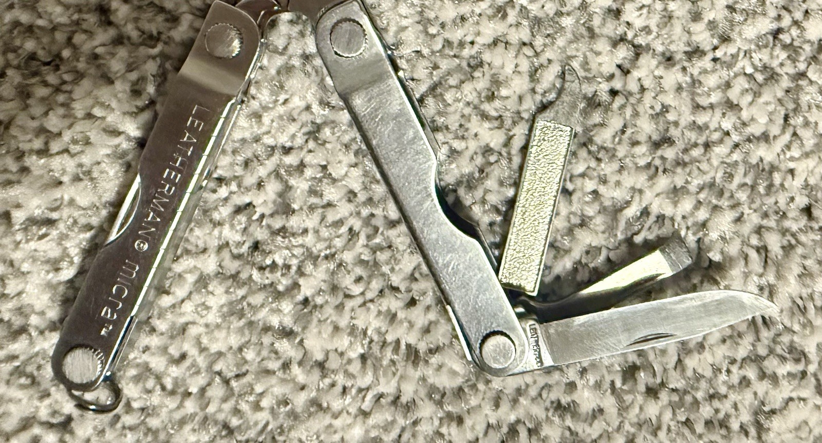 Leatherman Micra Multi-Tool 10 in 1 Knife Outdoor Indoor Stainless Steel USA!