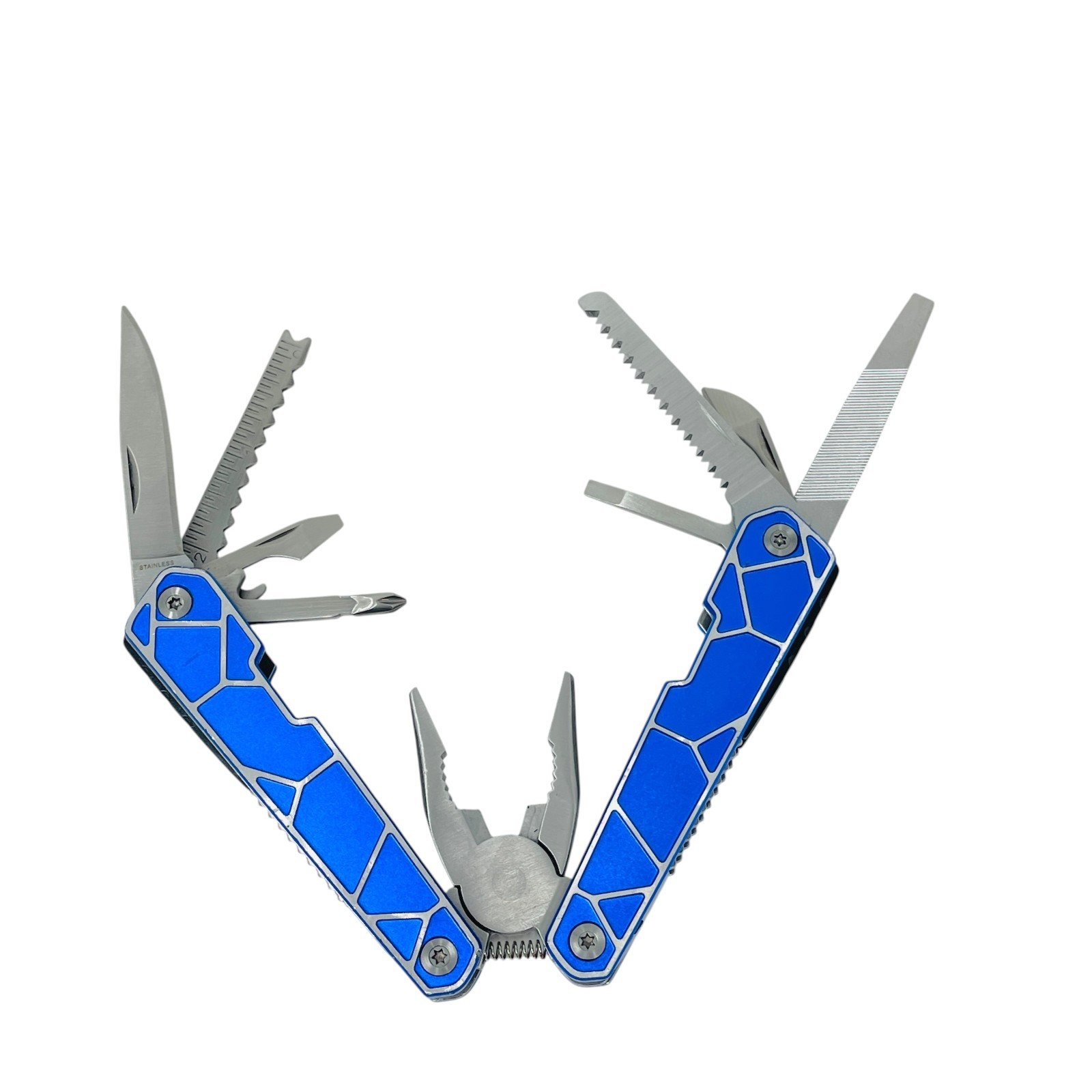 Quarrow & KVD and Assorted Fishing Pliers Outdoor Multi Tool Lot EDC, 3 Pcs