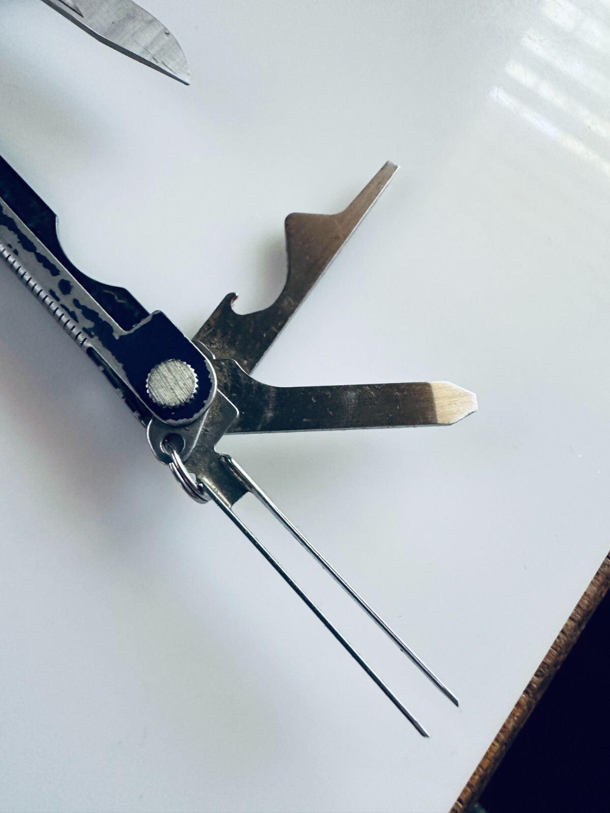 3 Vintage Leatherman Micra Red Blue Black Multi Tool Knife