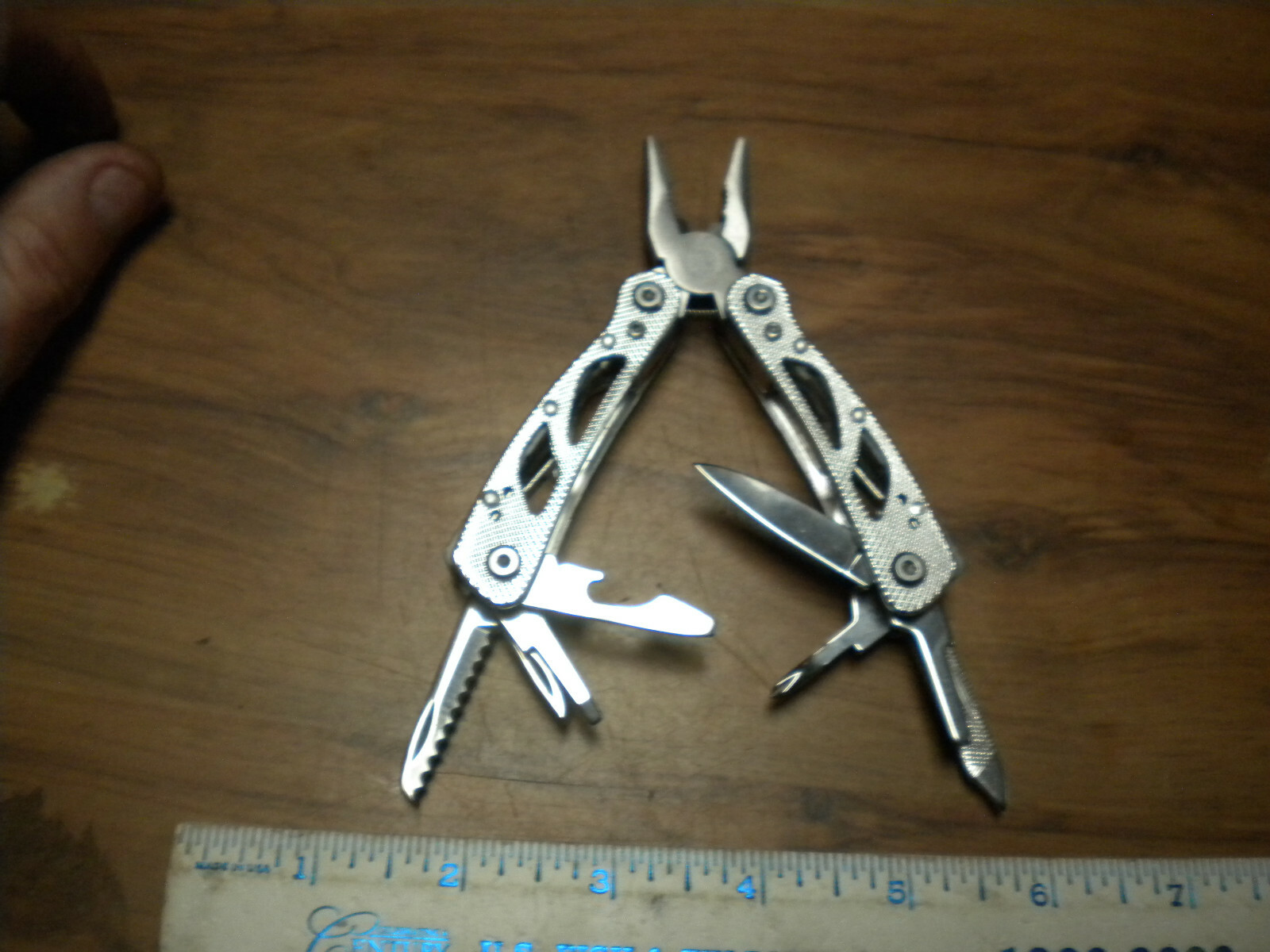 Unbranded STAINLESS POCKET MULTI-TOOL , Looks Unused, see pictures