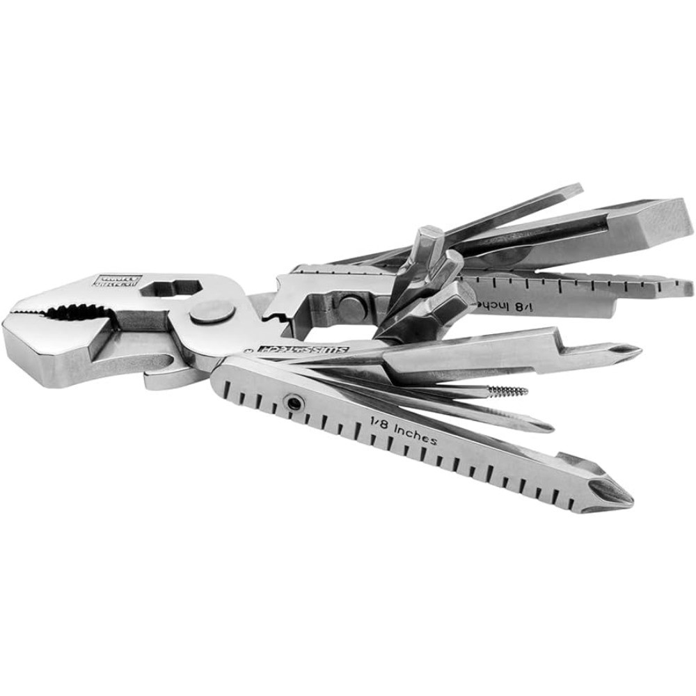 22-in-1 Pocket Multi-Tool Kit with Wrenches and Hex Key Allen Drivers for Repair