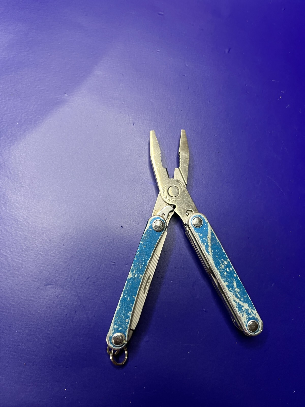 Leatherman Squirt PS4 Multi Tool, Knife, Pliers – Blue