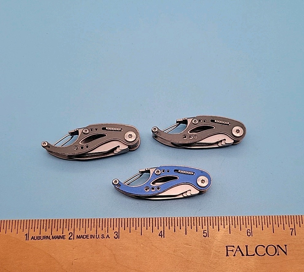 Gerber Curve Mini Multi-Tool – LOT OF 3 – Blade, File, Screwdrivers