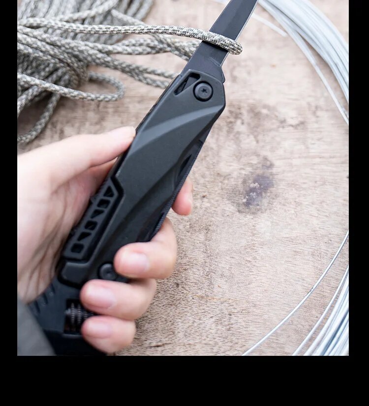 Multifunctional Wrench Pliers Outdoor Combination EDC Tool Plier Saw Wrench Tool