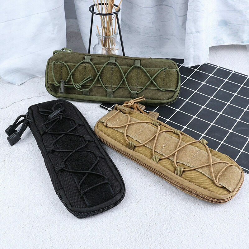 Military Molle Pouch Tactical Knife Pouches Waist Bag EDC Tool Flashlight Holder