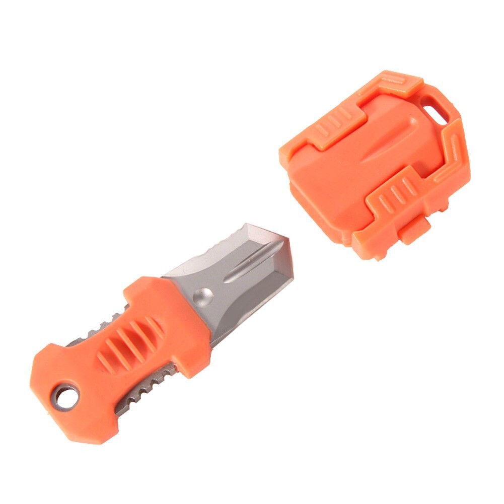 EDC Knife Mini Multifunction Pocket MOLLE Webbing Camping Hiking Survival Tool