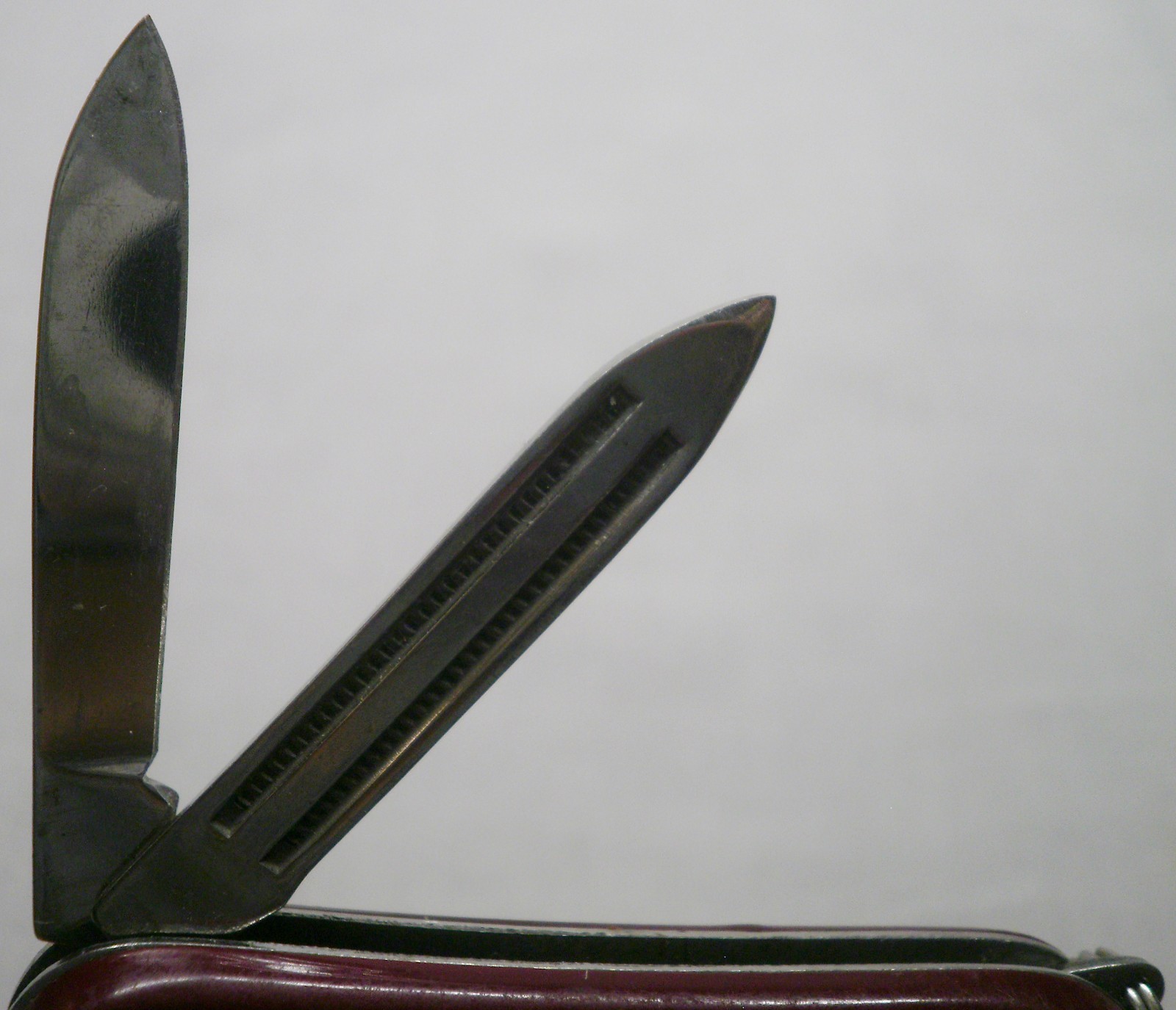 Vintage Utility Pocket Knife File Scissors Tweezers Toothpick Key Ring