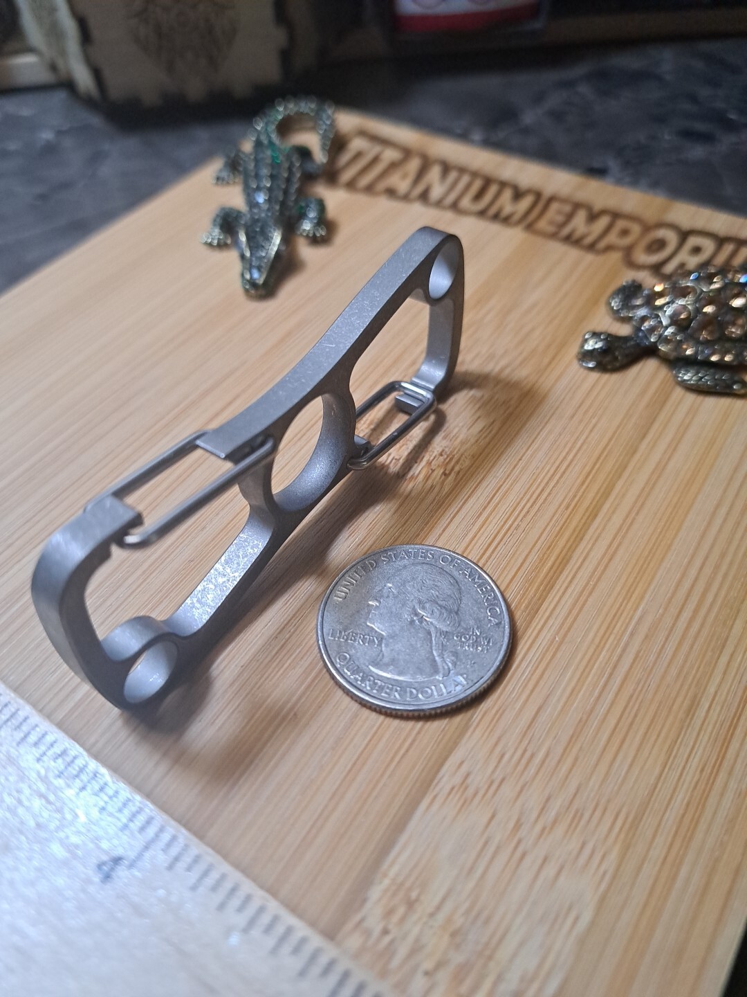 EDC Dual Titanium Carabiner