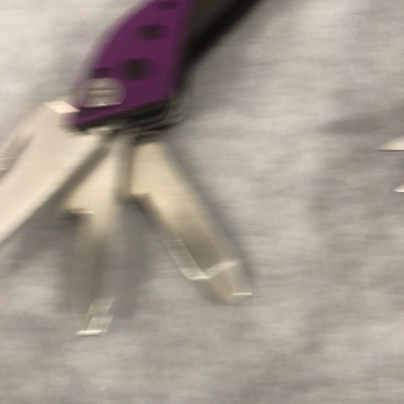 Cabela’s Multi-Tool Purple 3” Closed With Black Nylon Case With Belt Loop Clean
