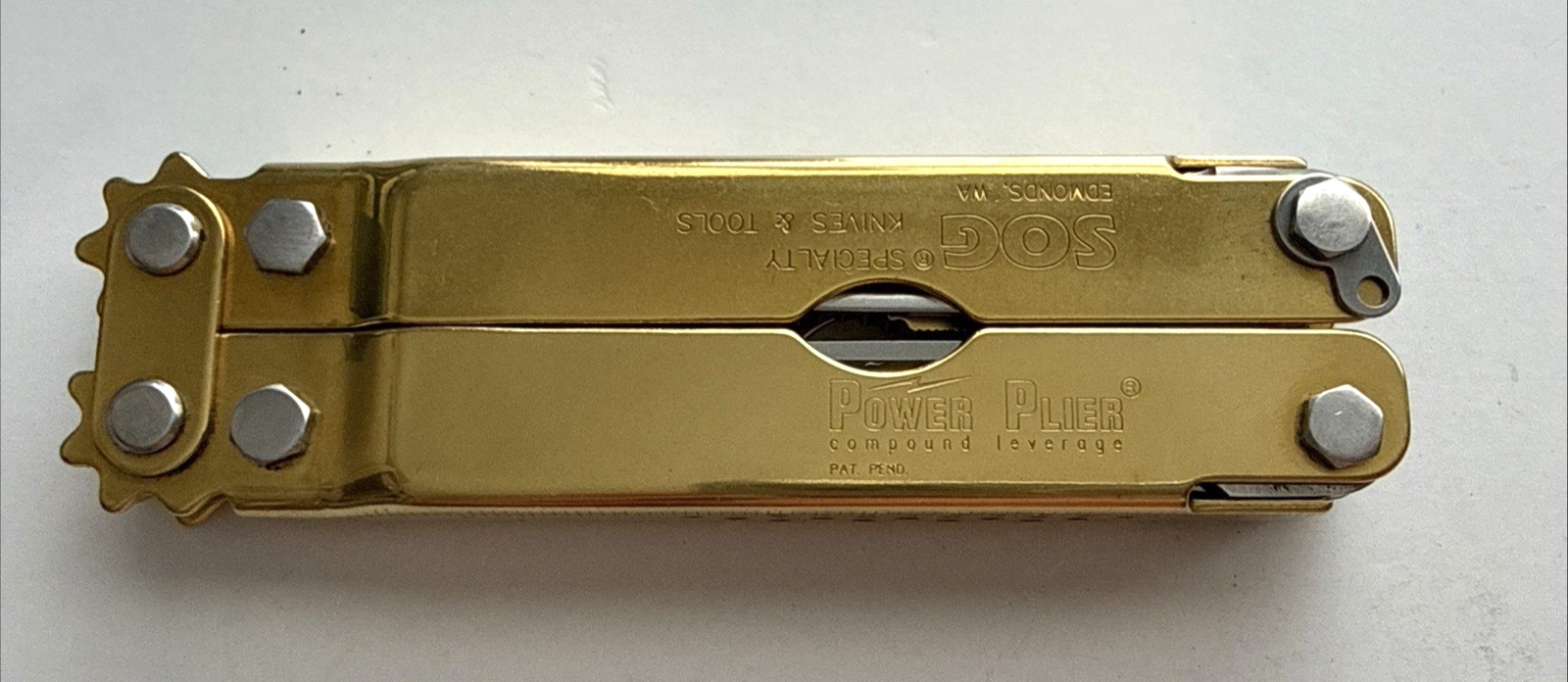 SOG Power Plier Multi-Tool Gold USA