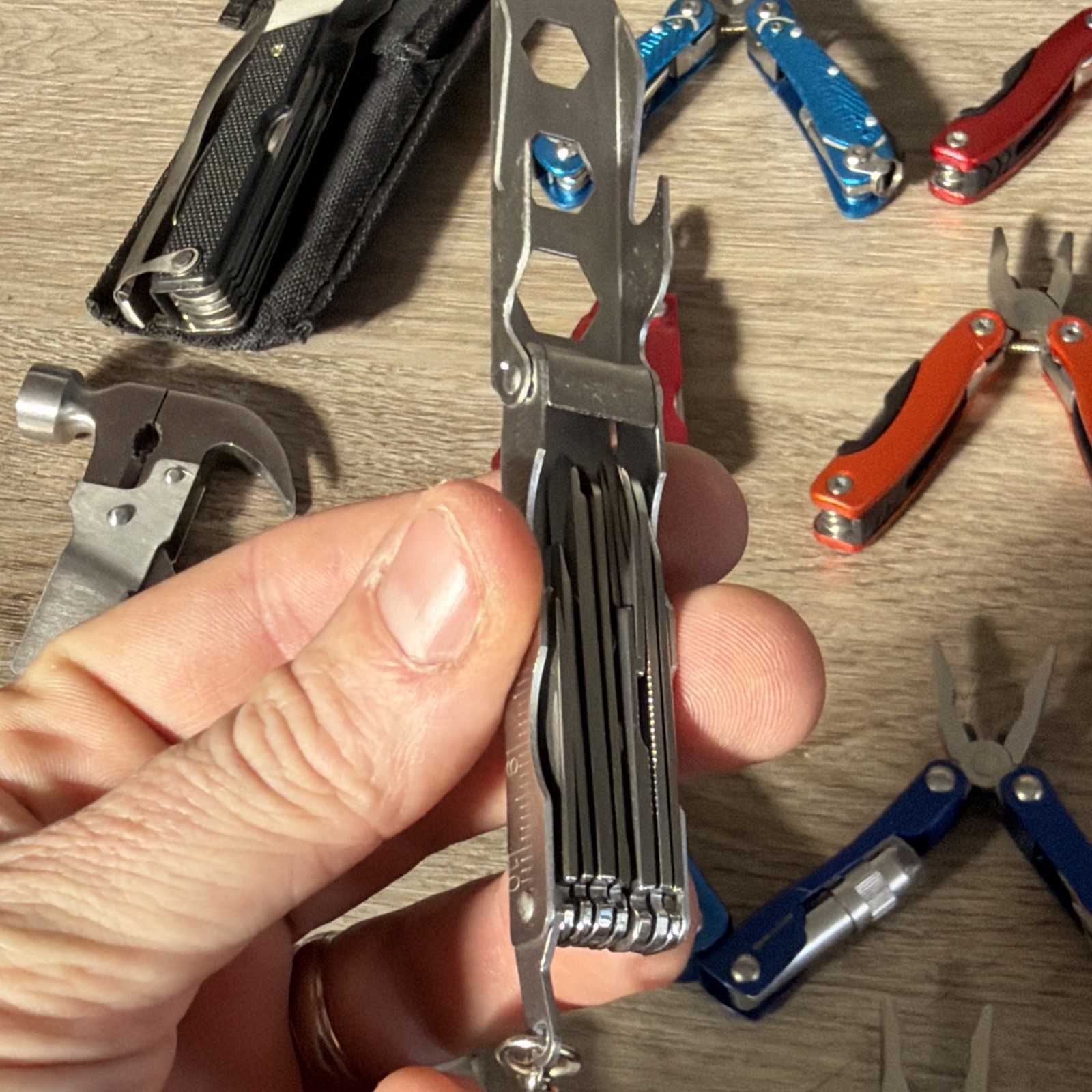 Lot Of 36 Multi Tools Pocket Knives Pliers Knife Tool Clean Outdoors Hunting