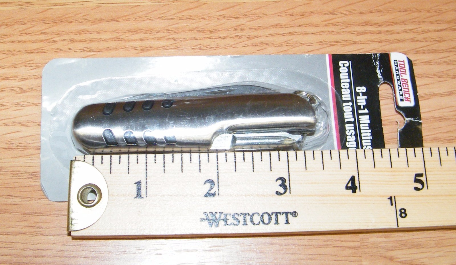 Genuine Tool Bench Hardware 8-in-1 Multiuse Pocket Knife Only **NEW-READ**