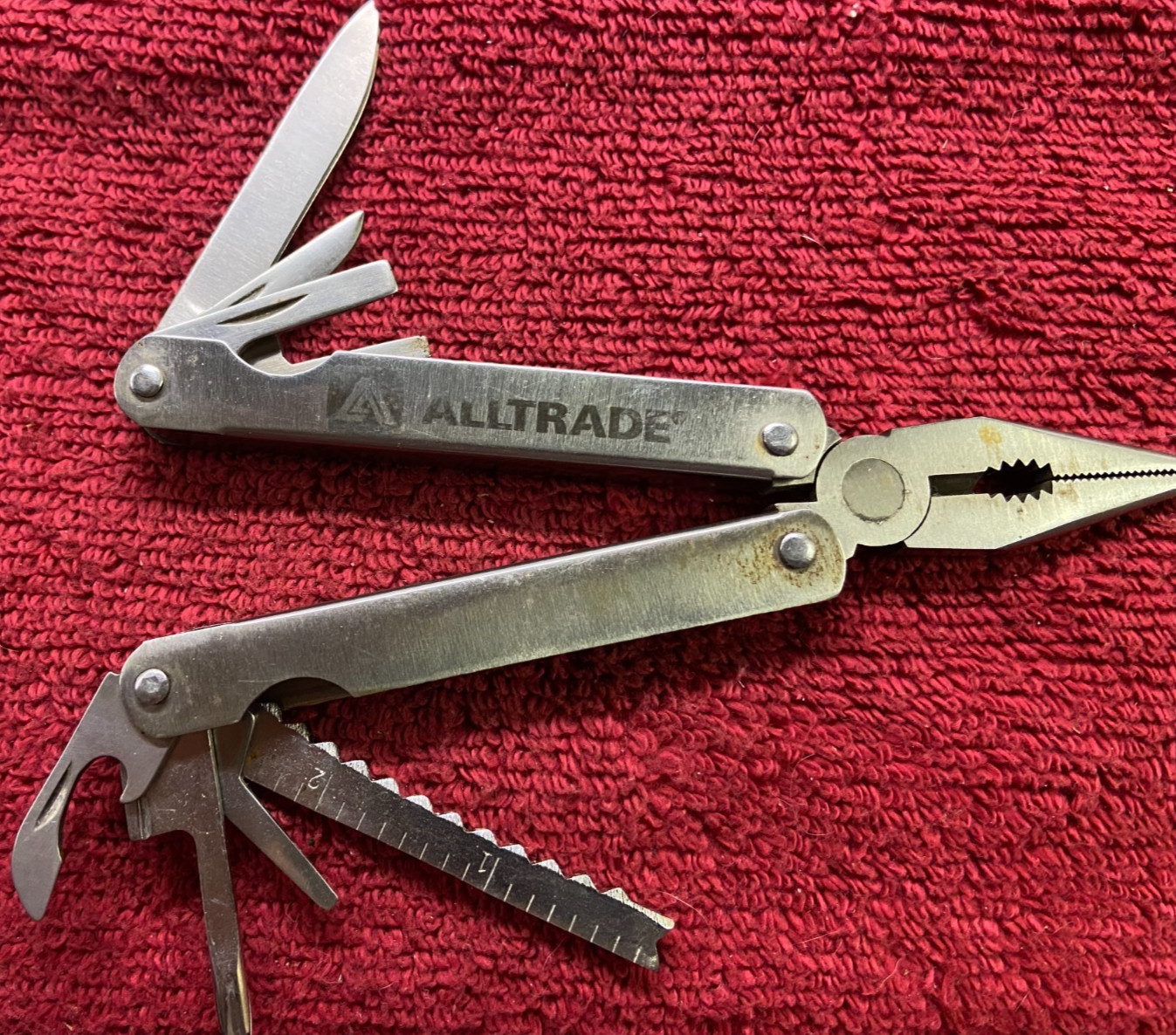 Vintage Alltrade Stainless Steel Multi Tool 9 in 1 tool B25
