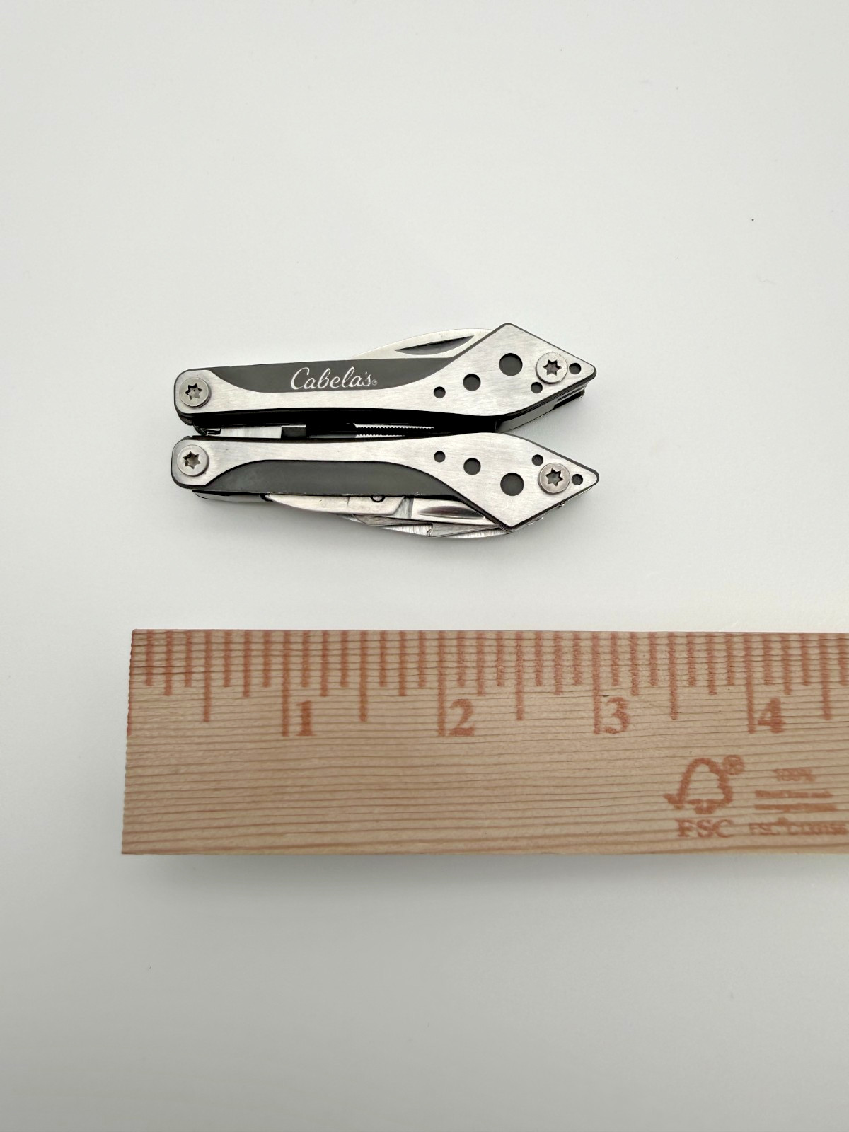 Cabela’s Multi Tool Pliers Knife Saw Scissors Screwdrivers Compact EDC