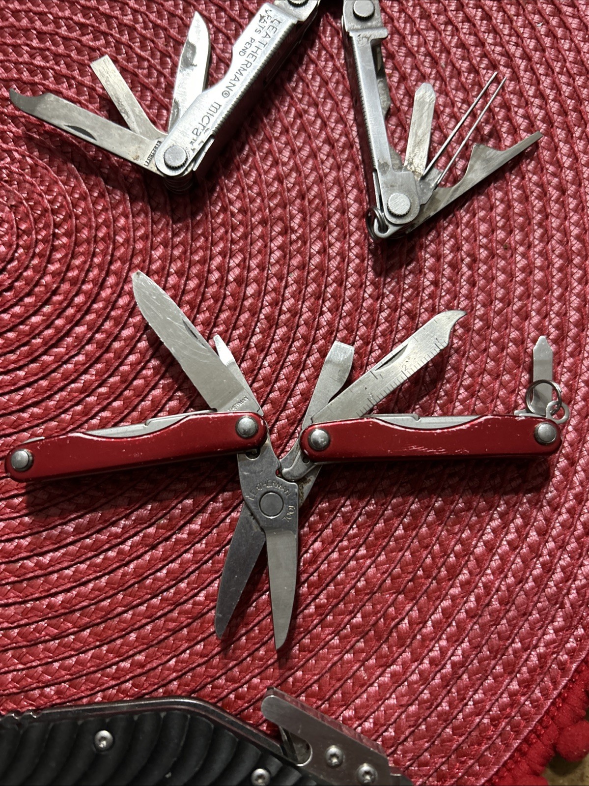 Leatherman Squirt S4 & Micra Bundle – Camillus Anvil Bull shark Lot Of 6