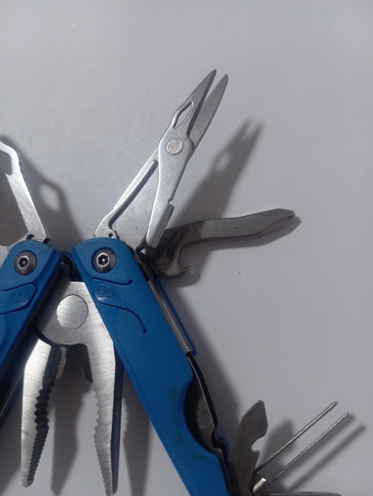 🔥🔥🔥 Leatherman Leap Blue Multi Tool Retired Very Rare
