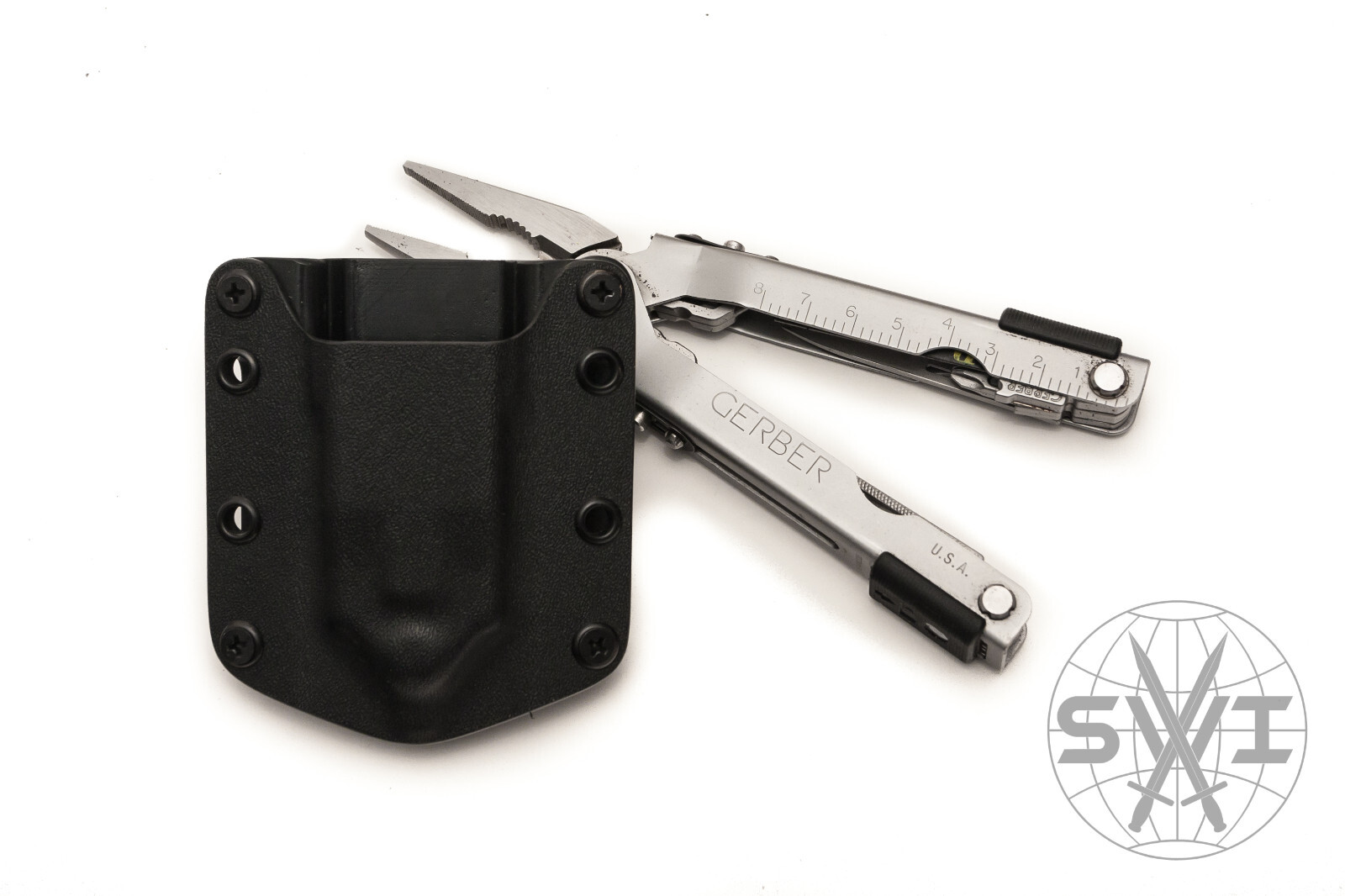 SWI Kydex Halter Gürteltasche Etui für Gerber MP600 MP400, versch.Farben