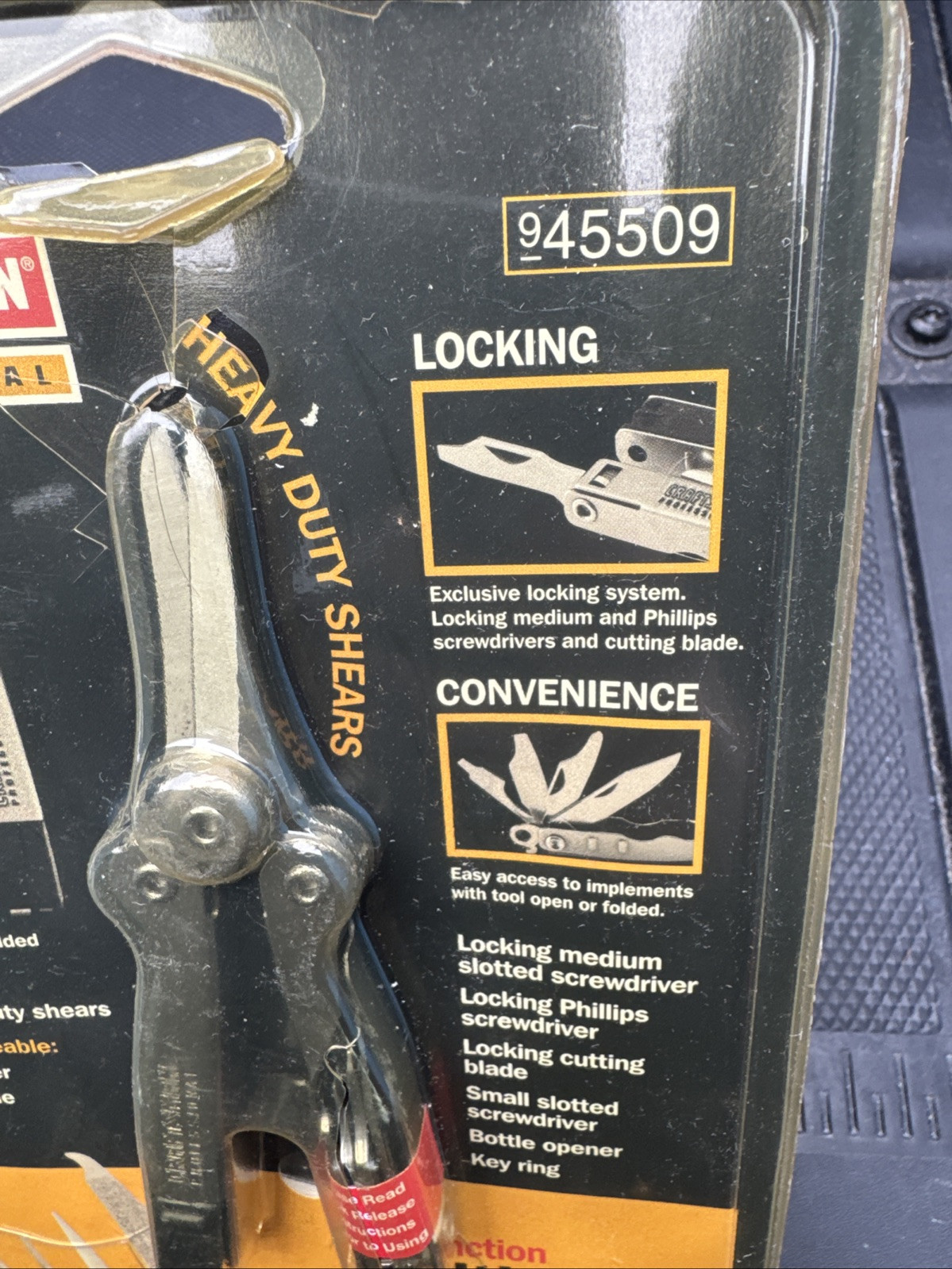 Sears Craftsman Usa Nos 45509 Professional 10 Function Multitool Retired Rare