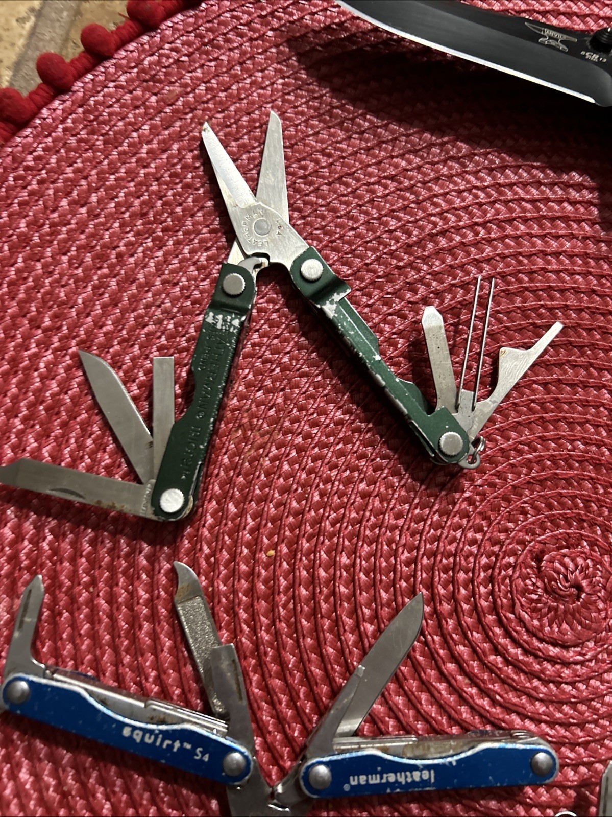 Leatherman Squirt S4 & Micra Bundle – Camillus Anvil Bull shark Lot Of 6