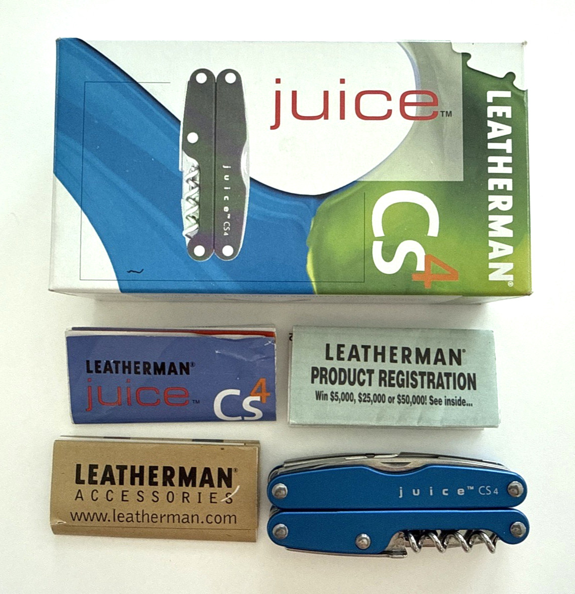 Leatherman Juice CS4 Multi-Tool Blue USA