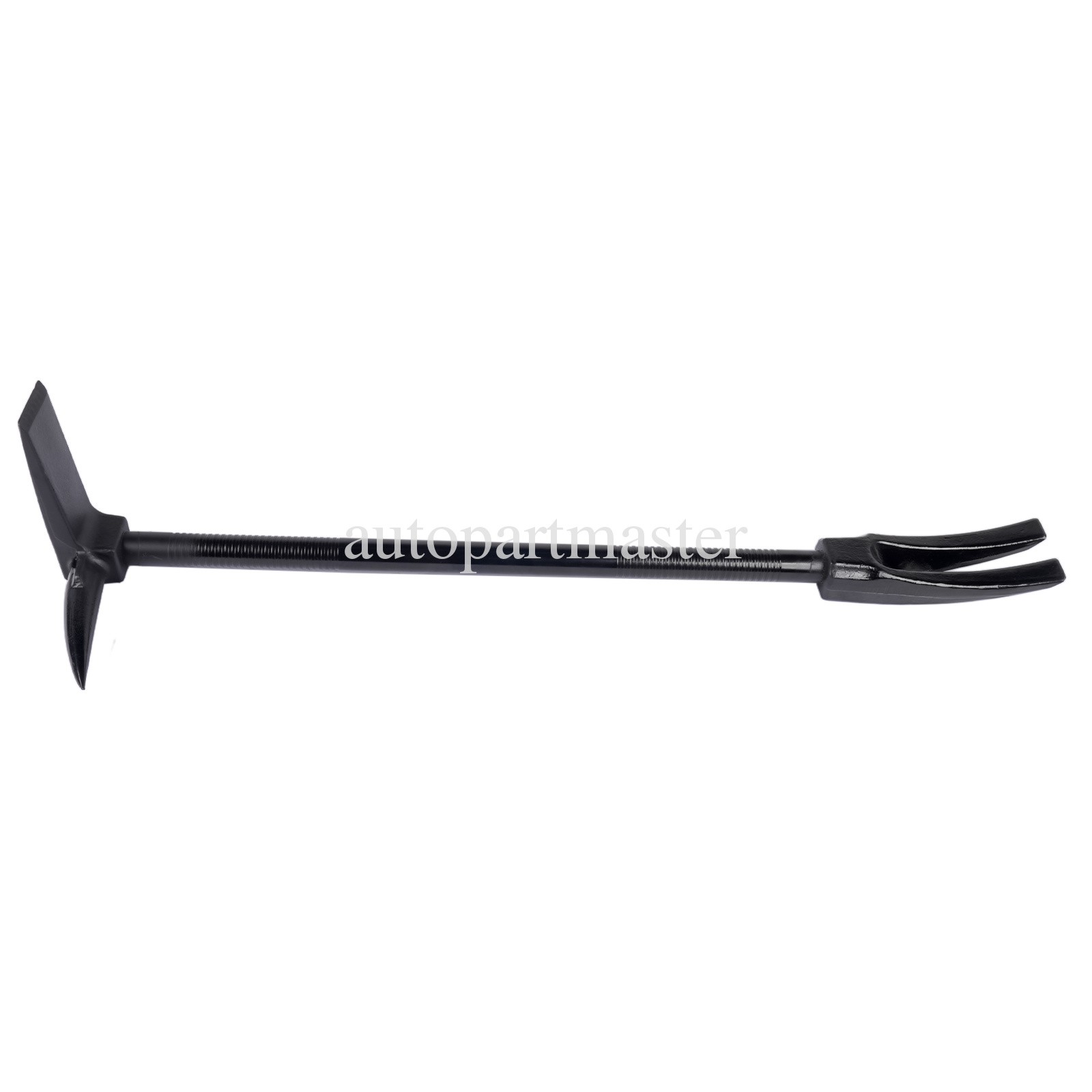 Professional 30″ Halligan Bar, One-Piece Construction Pry Tool w/ Nickel Finish