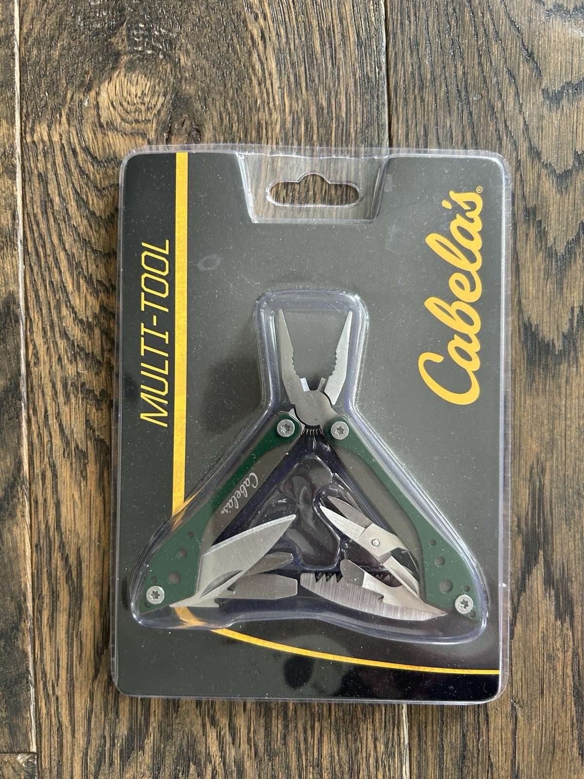 Cabela’s Multi-Tool NEW IN PACKAGE stainless steel multi tool