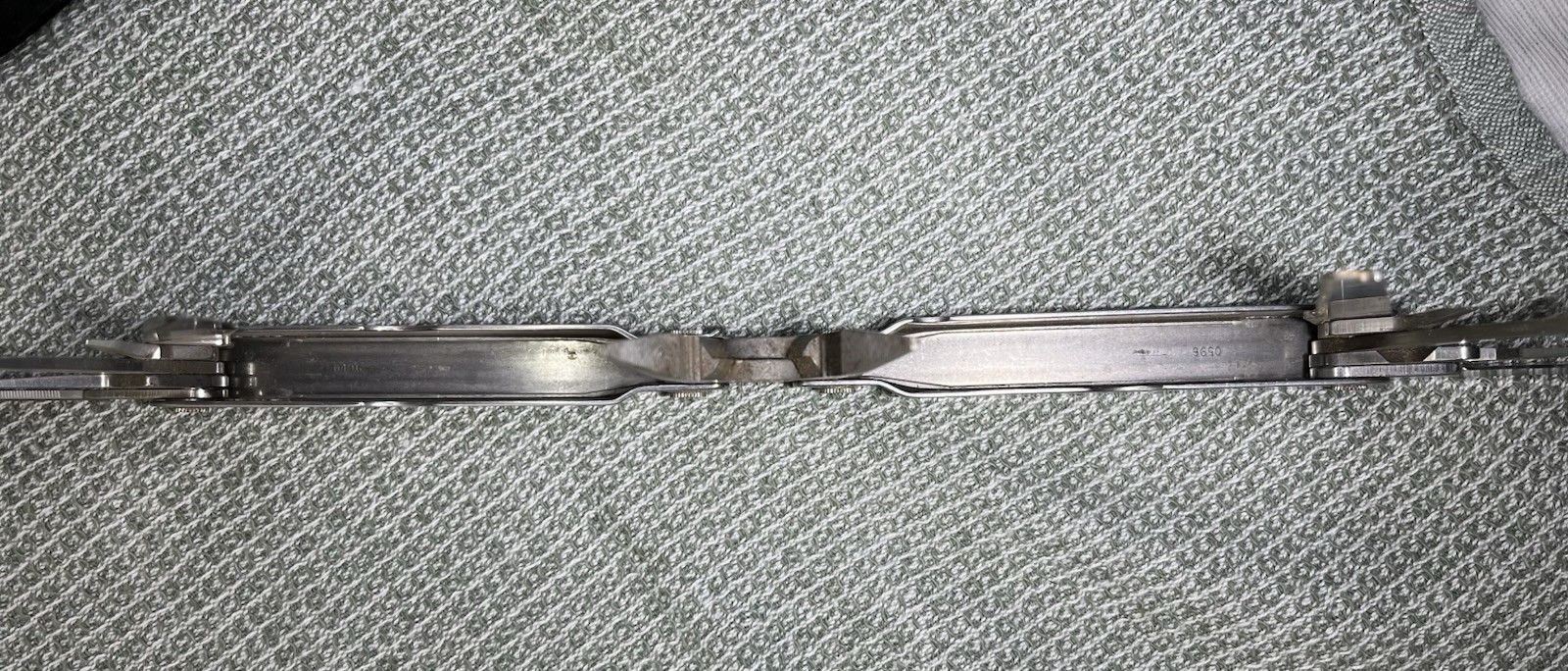 Vintage Leatherman super tool Patent Pending Portland Oregon Multi-Tool Pouch