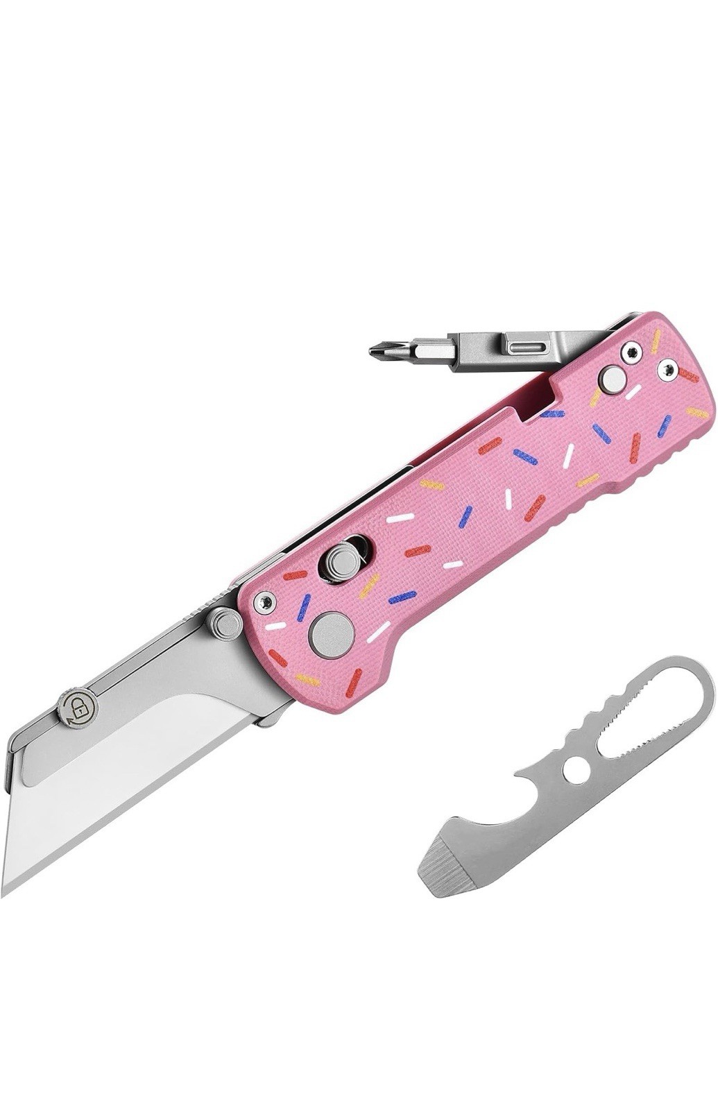 OKNIFE Sprinkles U1 Pro Multitool Folding Utility Knife with Screwdriver