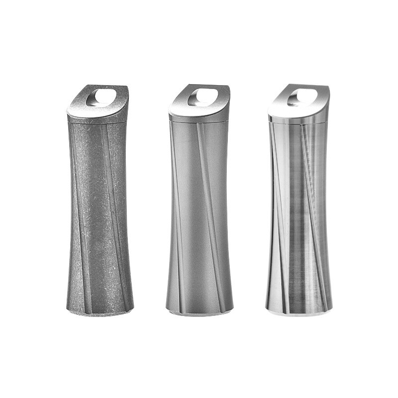 TC4 Titanium Waterproof EDC Pill Capsule Outdoor Survival Mini Storage Keychain