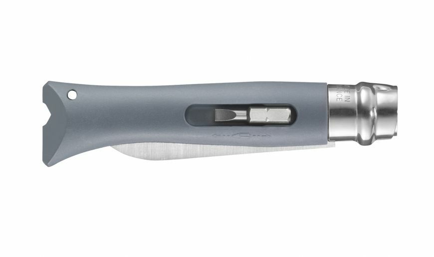 Opinel N°09 Grey DIY Most elegant for electrician / housekeeping multi tool