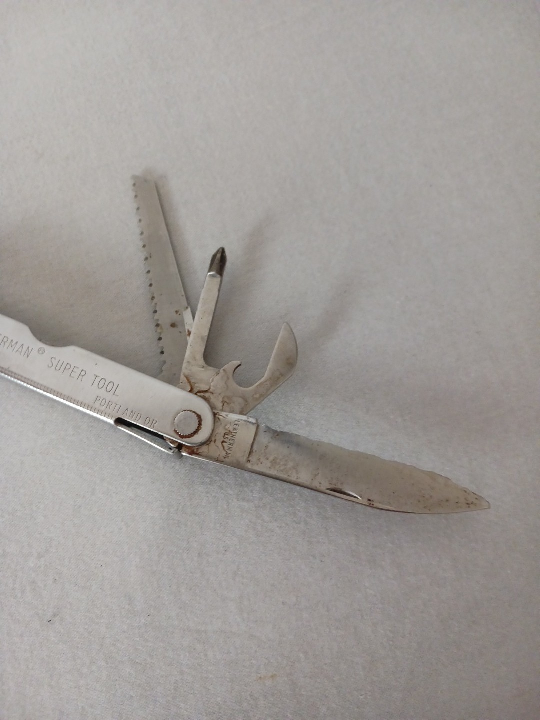 Original Leatherman Super Tool Stainless Multi-Tool – VINTAGE PORTLAND OREGON