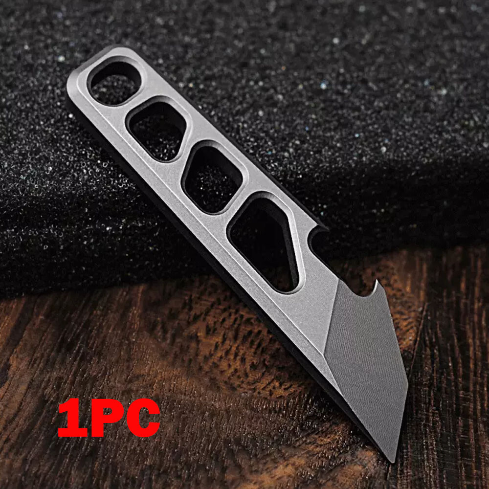 For EDC Titanium Alloy Multi Tool Pry Bar Crowbar Bottle Opener Pendant Gift HOT