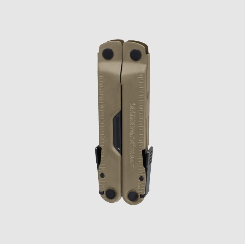LEATHERMAN Rebar Multitool Replaceable Wire Cutters & Saw, Coyote Tan