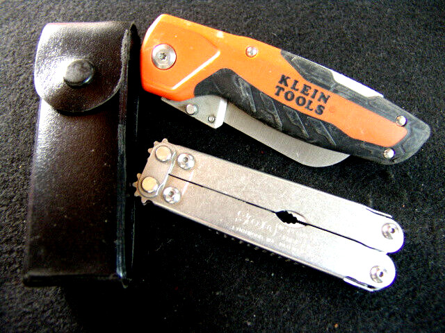 SOG POWER ACCESS-MULTI TOOL-CASE-KLEIN TOOLS-FOLDING-LOCKING-UTILITY KNIFE-EXLNT