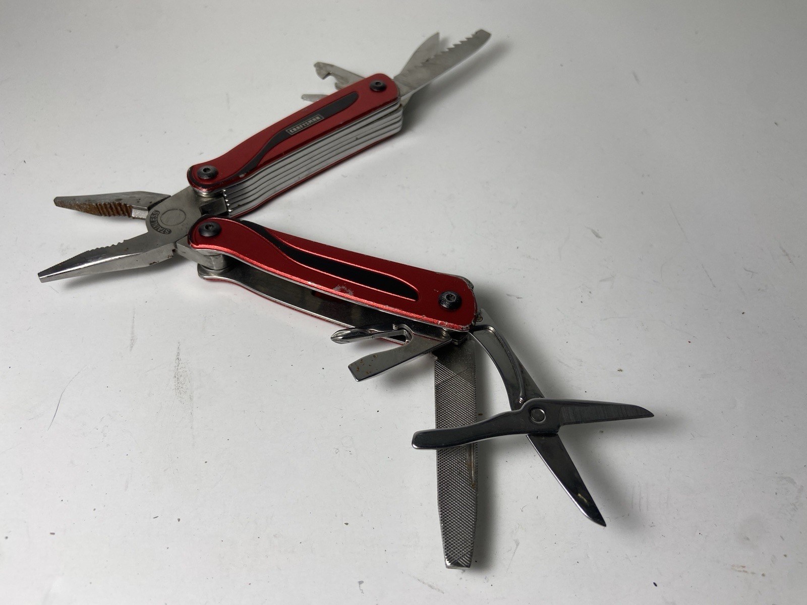 Craftsman Multi Tool w Sheath Heavy Duty Hunting Fishing Survival EDC Pliers