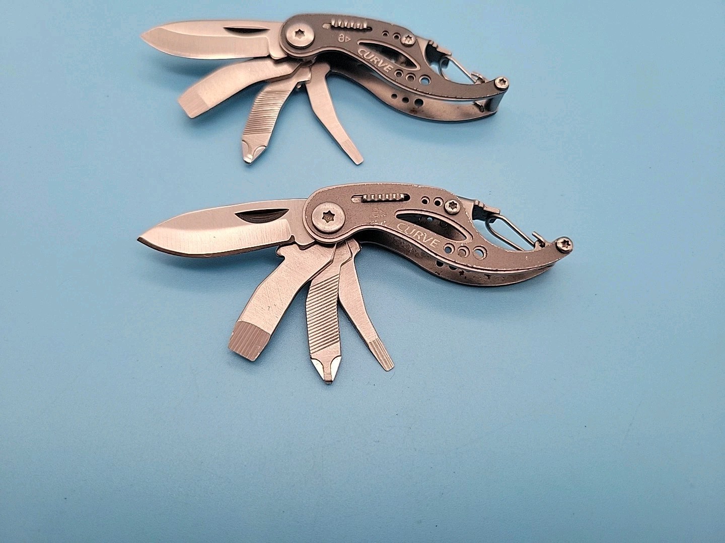 Gerber Curve Mini Multi-Tool – LOT OF 2 – Blade, File, Bottle Opener