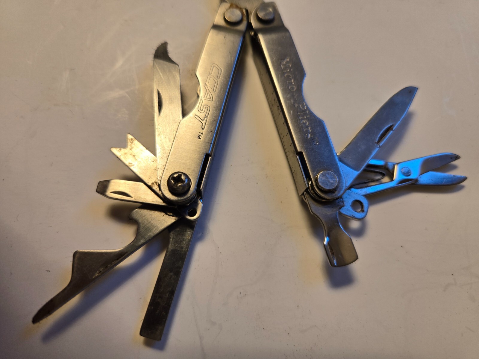 Vintage CGAST Micro Pliers Keychain Multi Tool