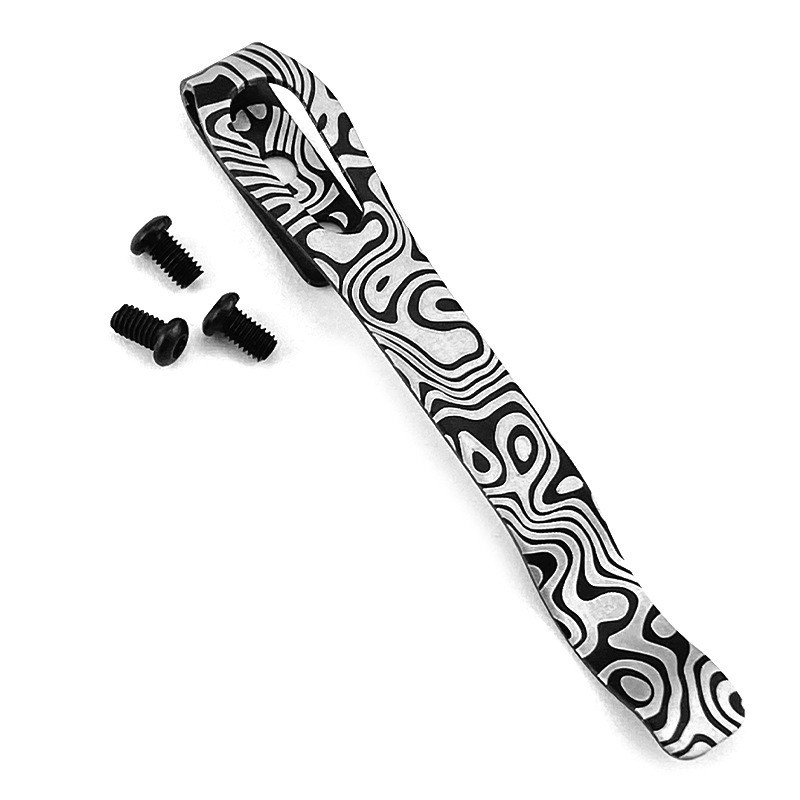 Stainless Steel EDC Pocket Clip Outdoor Tool Waist Accessory