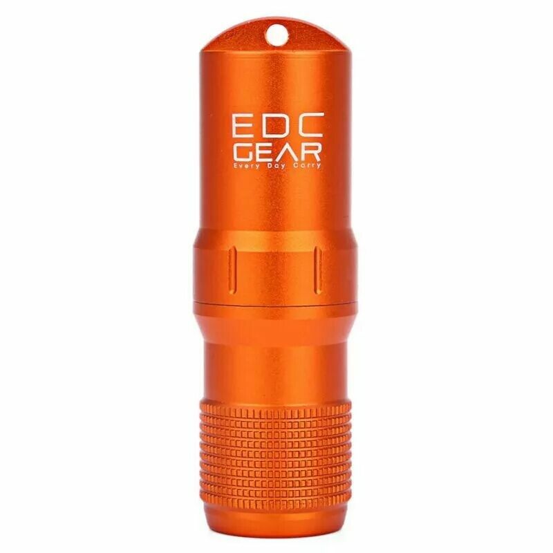 Aluminum EDC Waterproof Keychain CNC Survival Pill/Match Case – New
