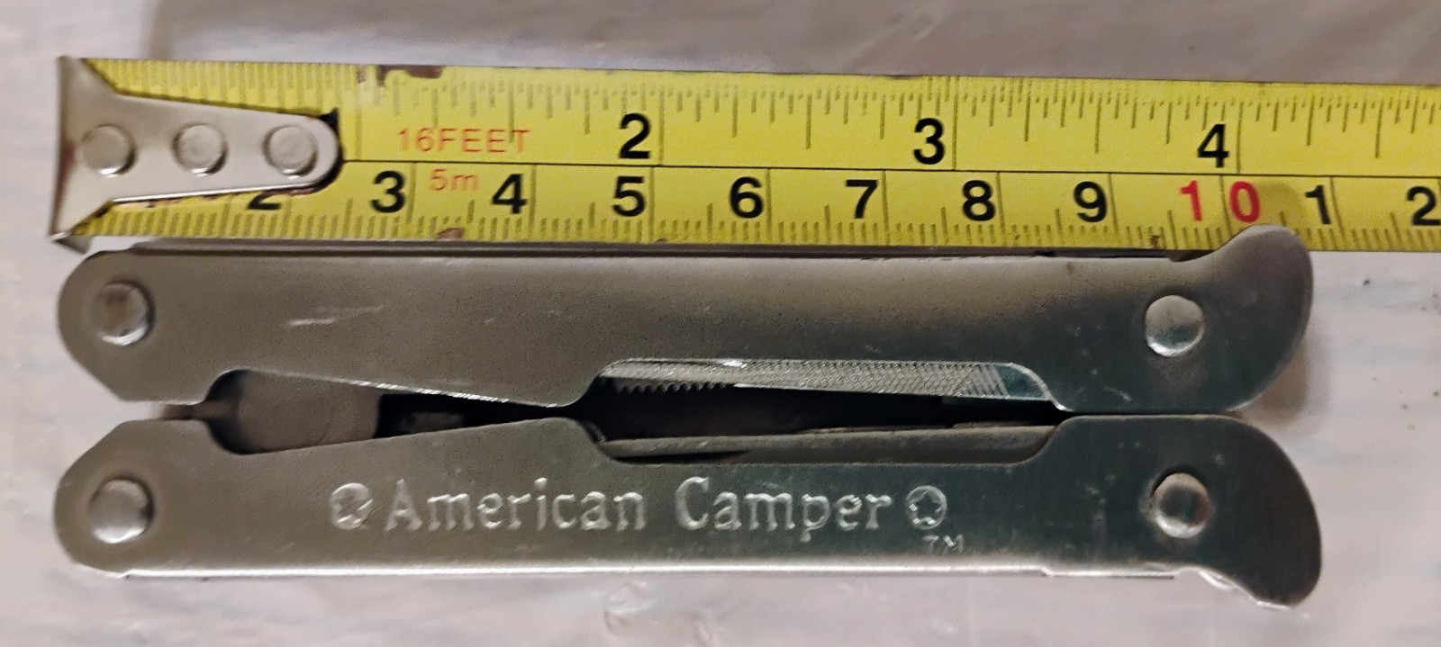 VINTAGE AMERICAN CAMPER MULTI TOOL w SHEATH
