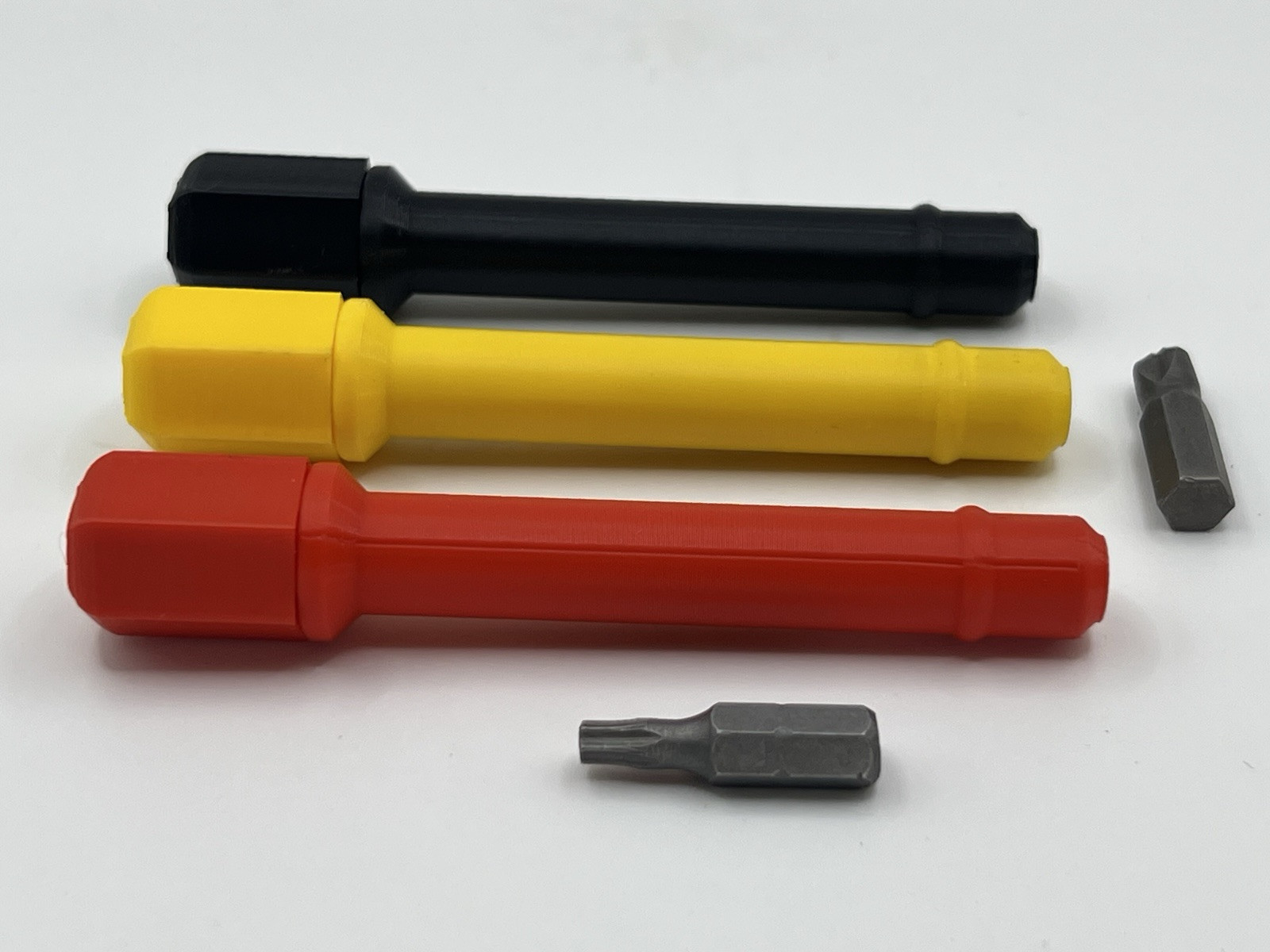 For Leatherman Ratcheting Bit Driver Case THREADED CAP Hex Bit/Flat Bit Carry