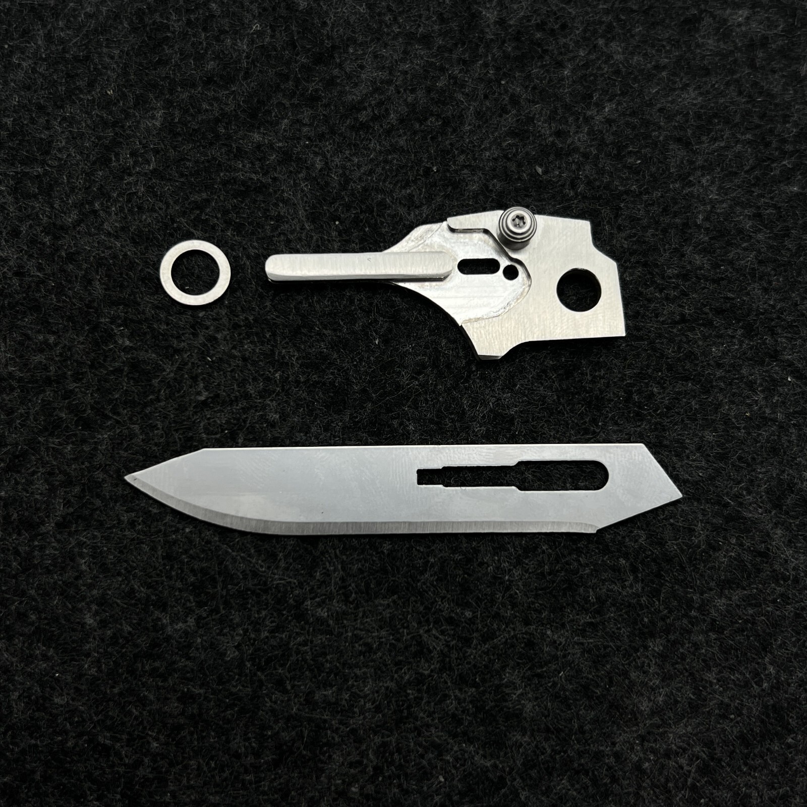 Scalpel Handle with Thumb Grip Fits Surgical Blade No60 for Leatherman SkeleTool