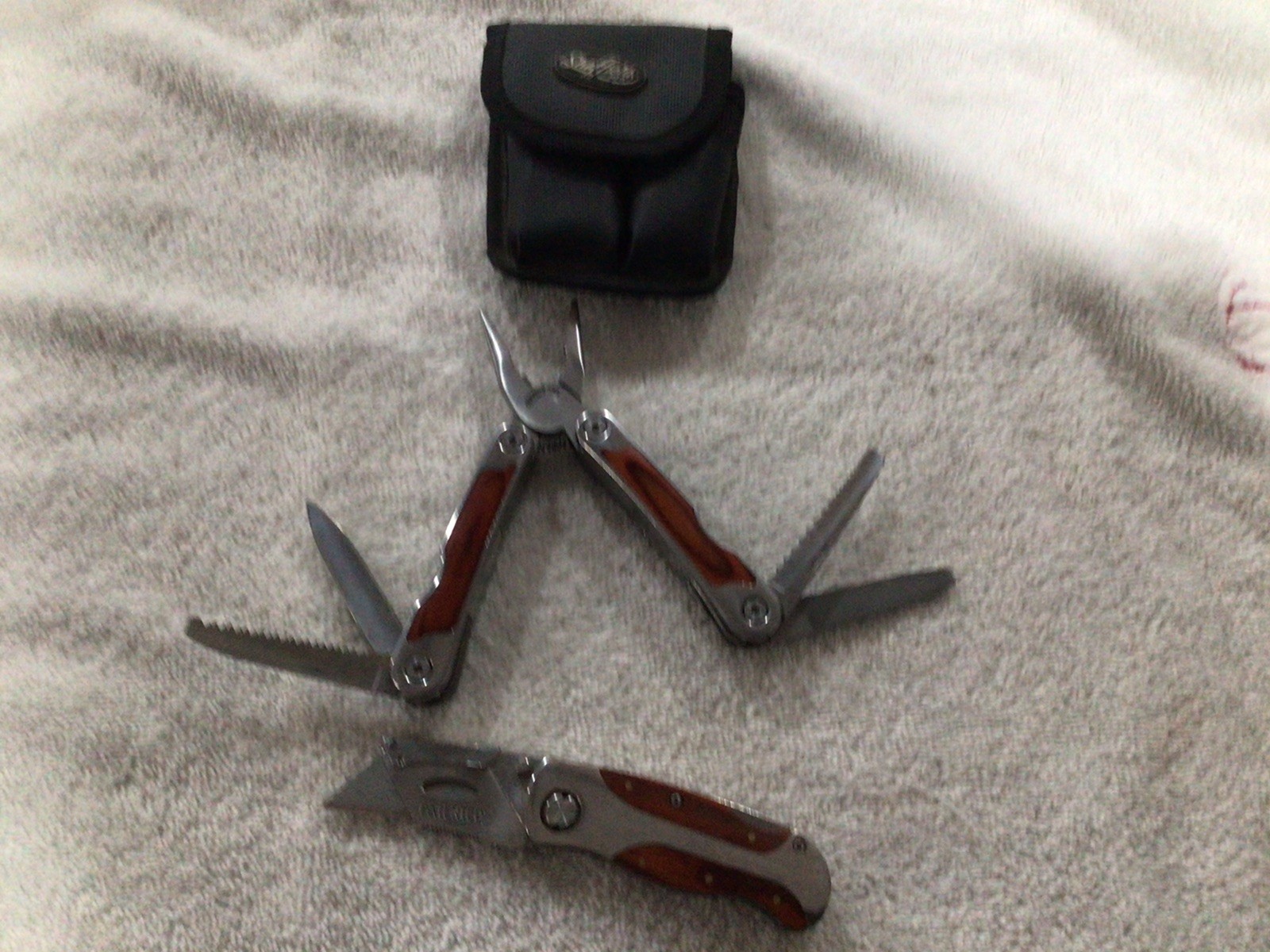Sheffield Combination Razor Knife & Multi- Tool Stainless