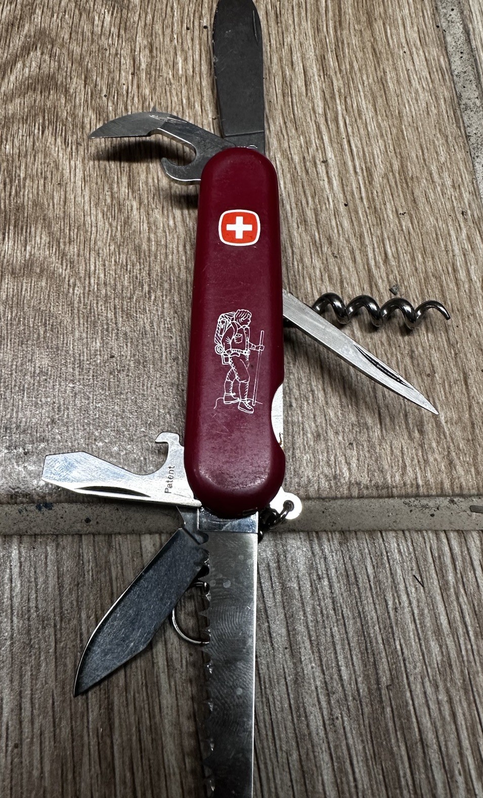 Vintage – Wenger Genuine Swiss Army Knife – Pathfinder – 8 in 1 tool – Rare