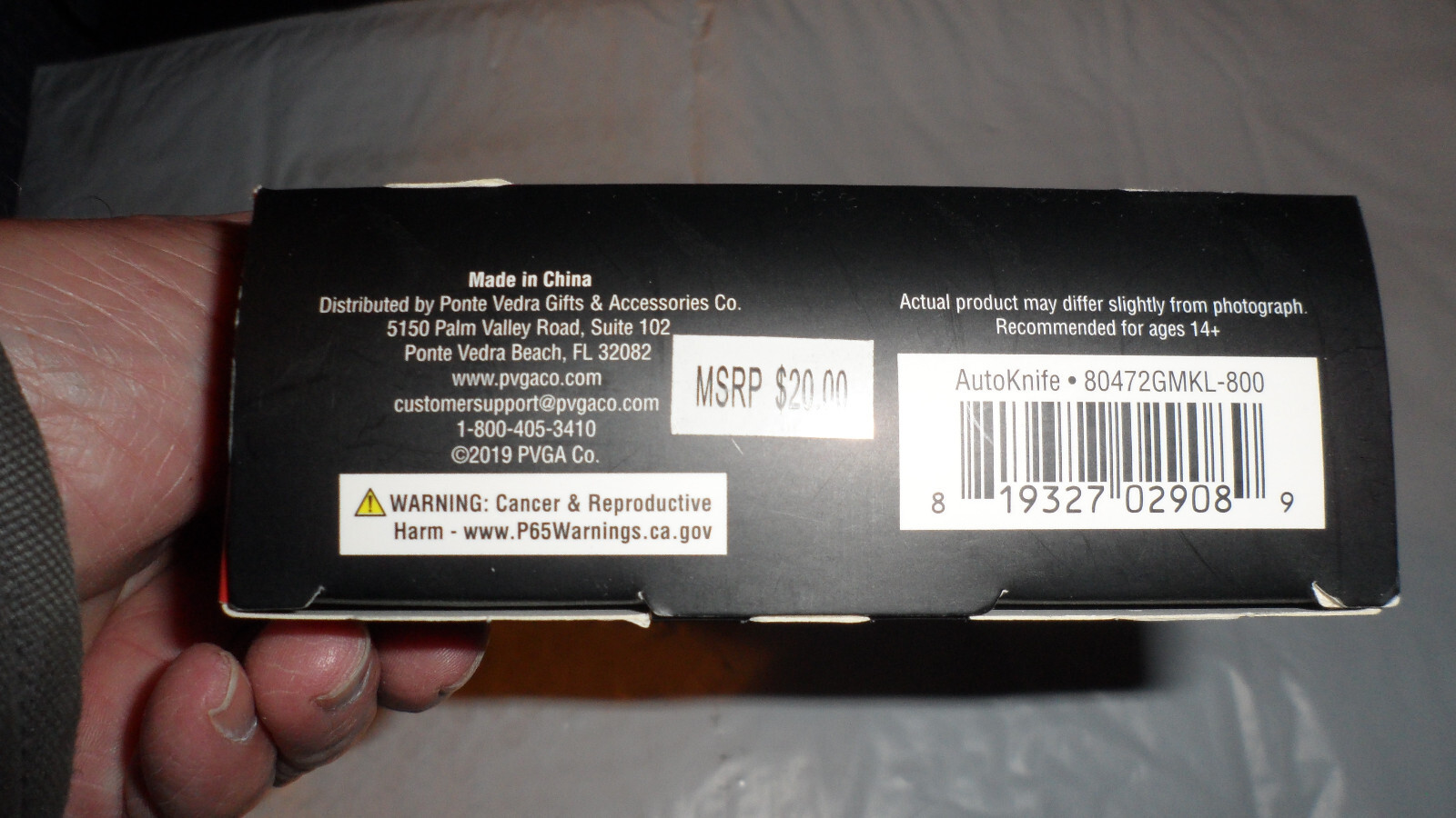 Grease Monkey Auto Emergency Knife 3 Tools In One