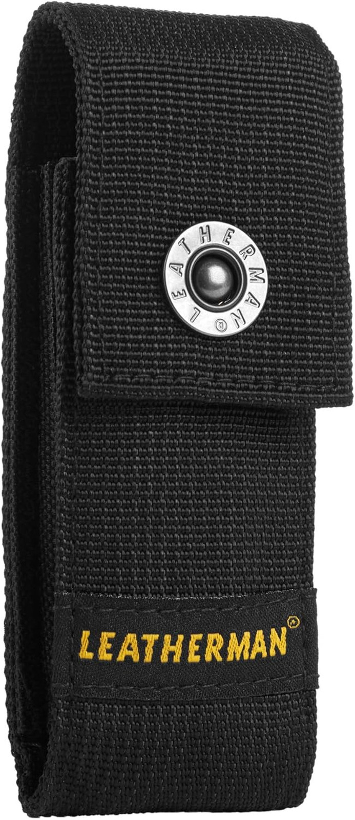 , Premium Nylon Snap Sheath, Fits 3.25” to 4.5” Multi-Tools, Black, Large