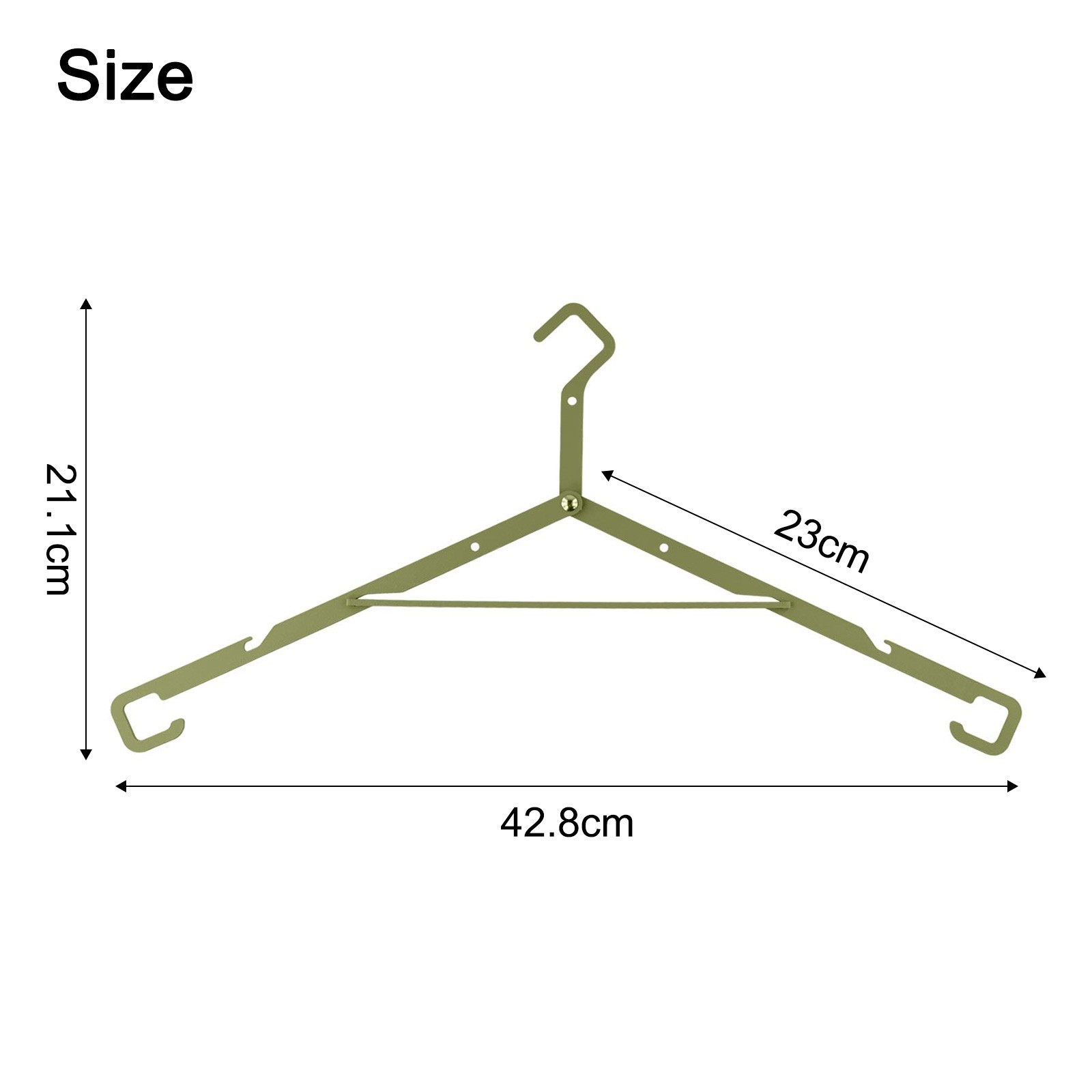Sturdy and Portable Iron Clothes Drying Rack for All Outdoor Activities