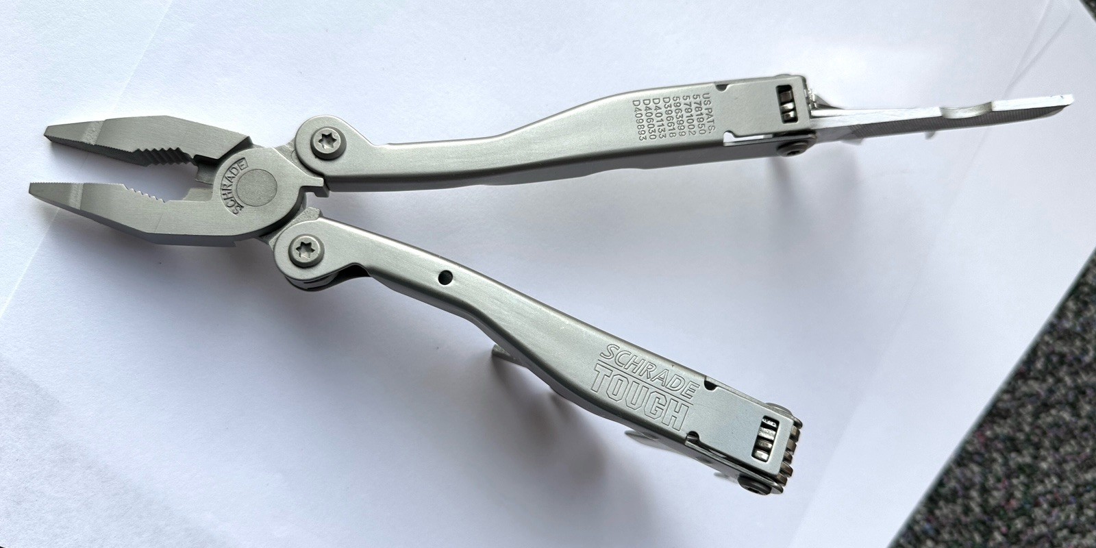 Schrade Tough Multi Tool Unused With Belt Sheath